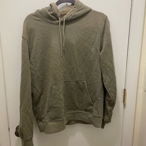Everlane Men's Khaki Hoodie